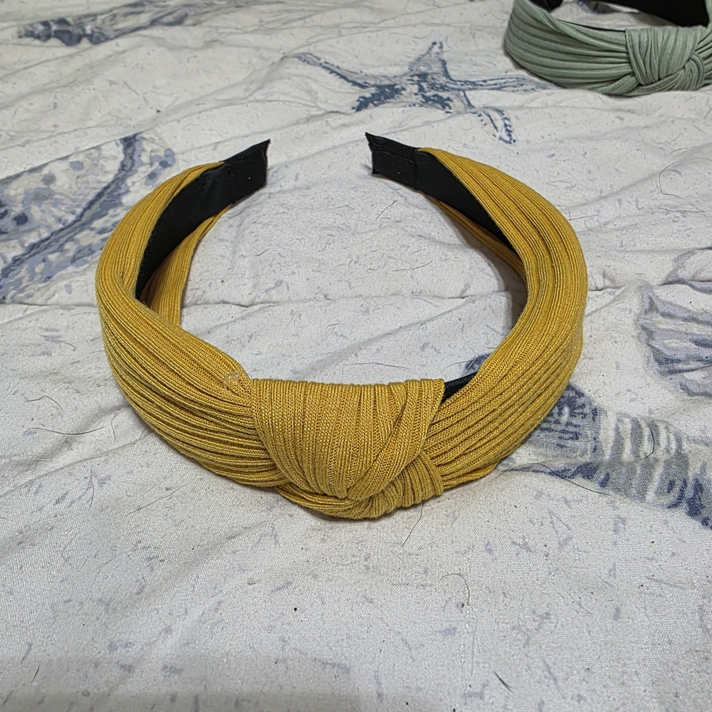 Elegant Mustard Headband